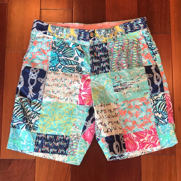 Lilly Pulitzer Mens Patchwork Fitz 